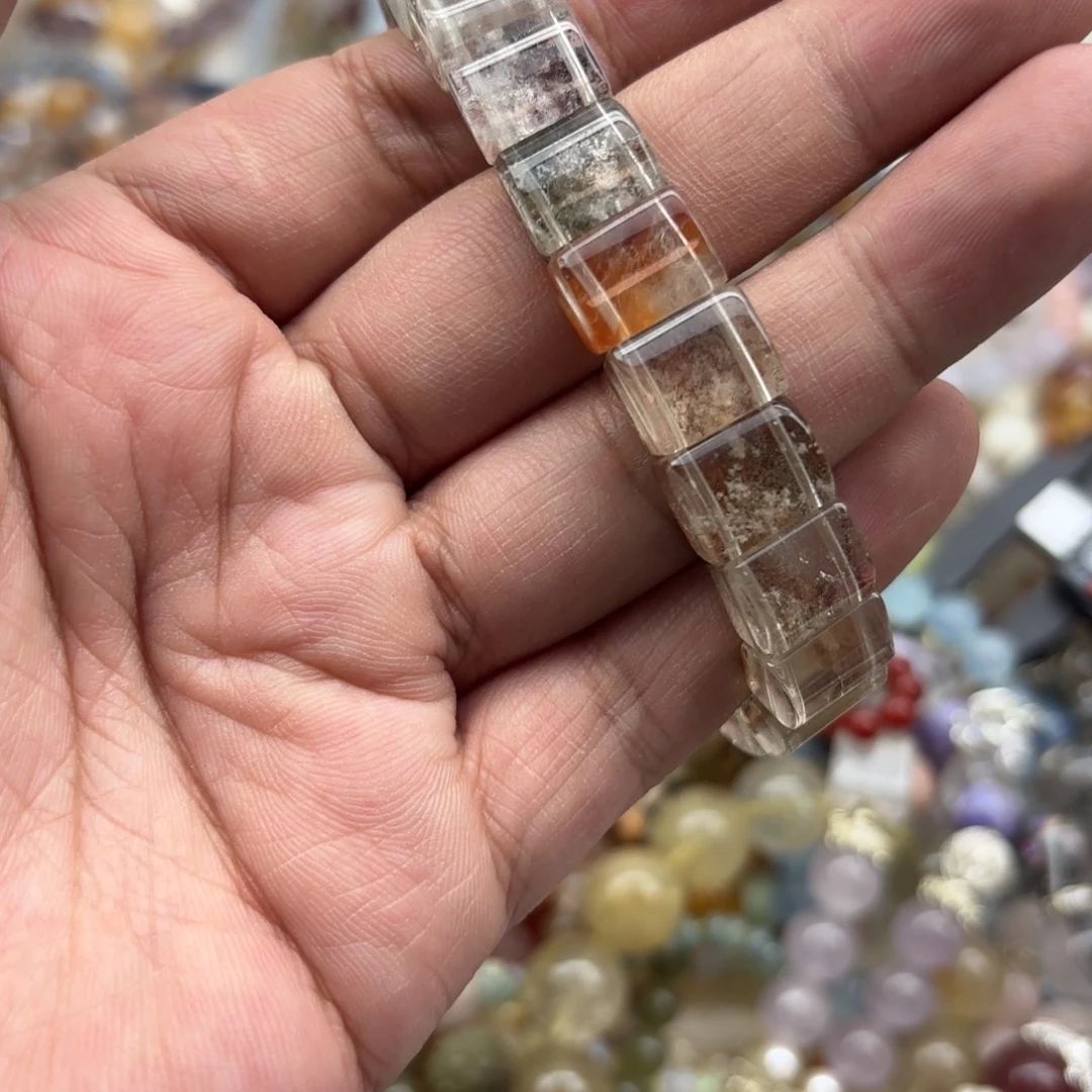 银S925镶嵌水晶手链