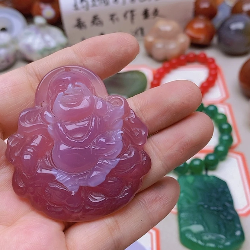 【闪购商品】未镶嵌玛瑙/玉髓珠宝半成品艾*