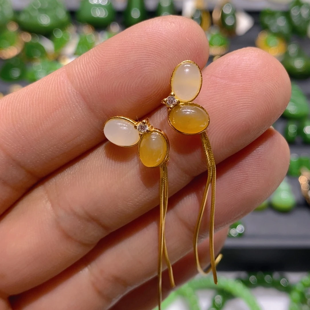 和田玉（碧玉）未镶嵌颈饰