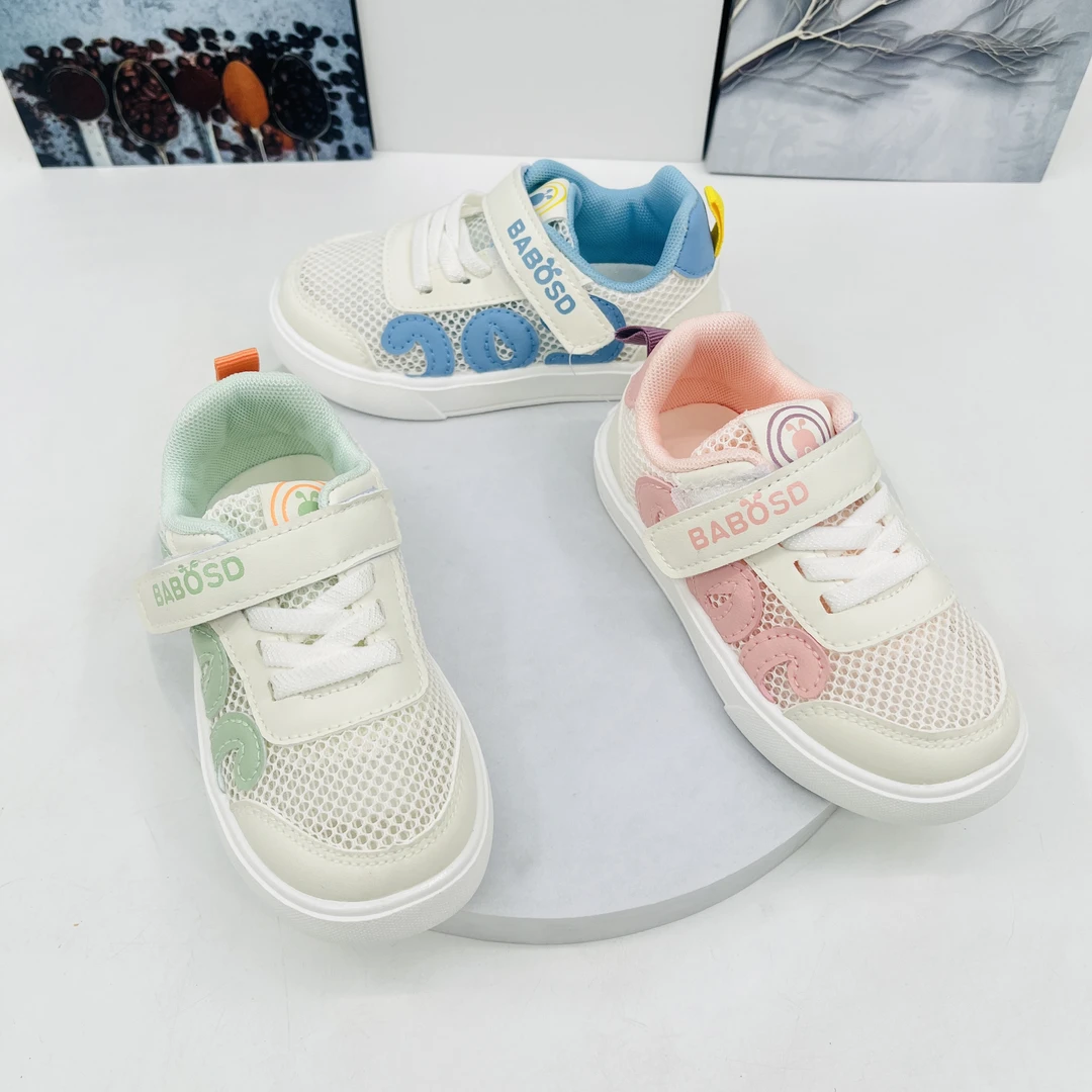 A2区3060夏季儿童软底休闲单网板鞋