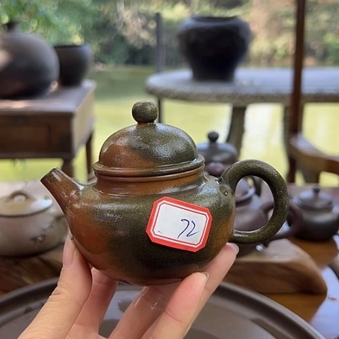 —***—戬谷龙窑坭兴陶柴烧杯72