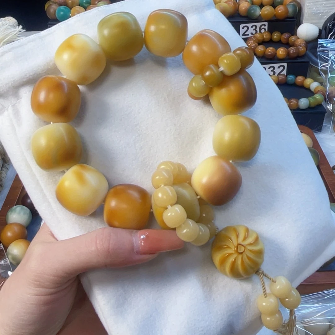 菩提根/象牙果手串怿**染