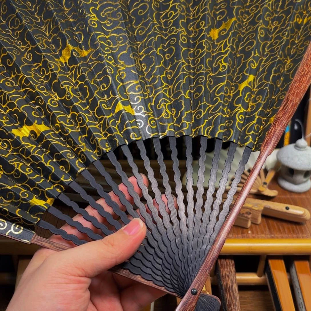 扇子芝麻粽龙鳞祥云金