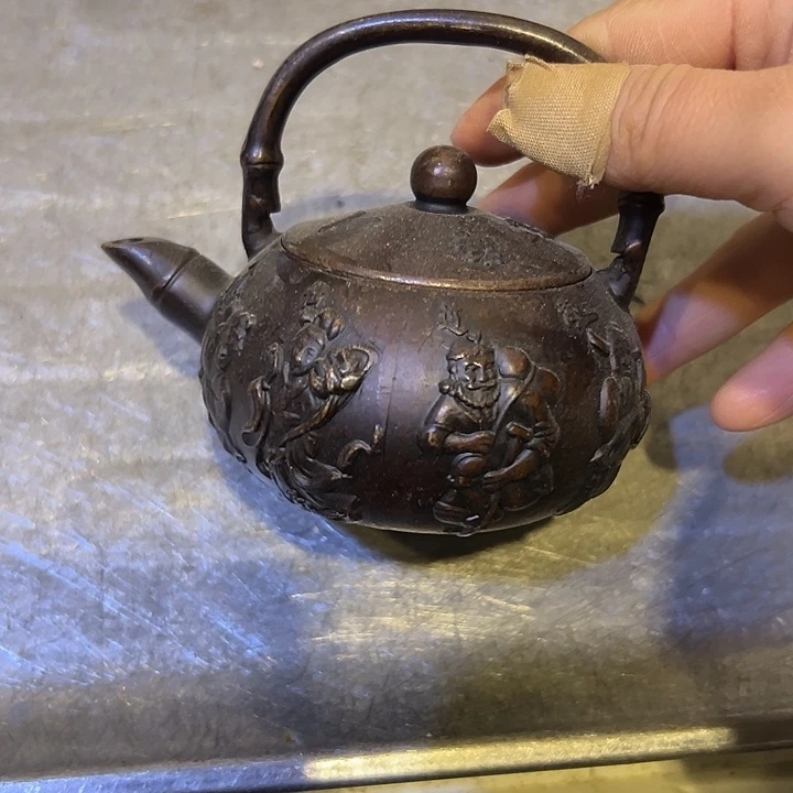 黄铜摆件，文房摆件