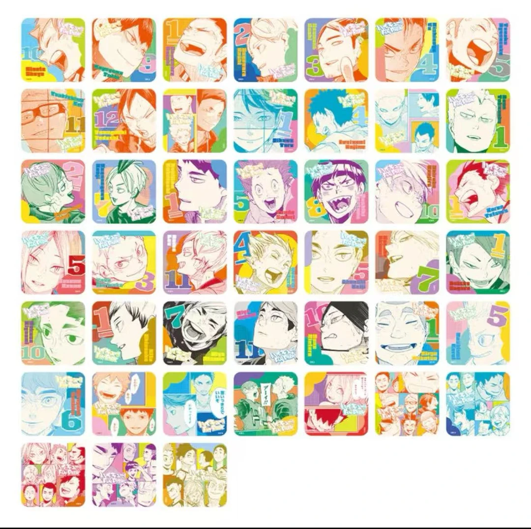 【玥拆】排球少年 Fan Park 粉丝节 原画杯垫 盲盒代拆