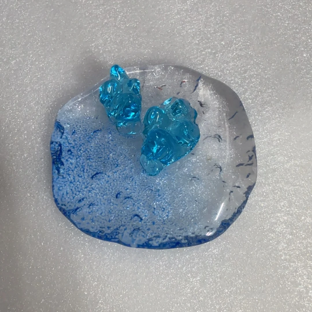 菲****琉璃手工艺品冰山底座
