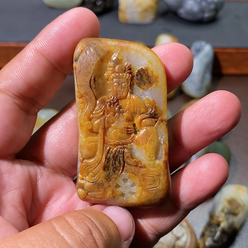 【闪购商品】和田玉未镶嵌颈饰荣*定制