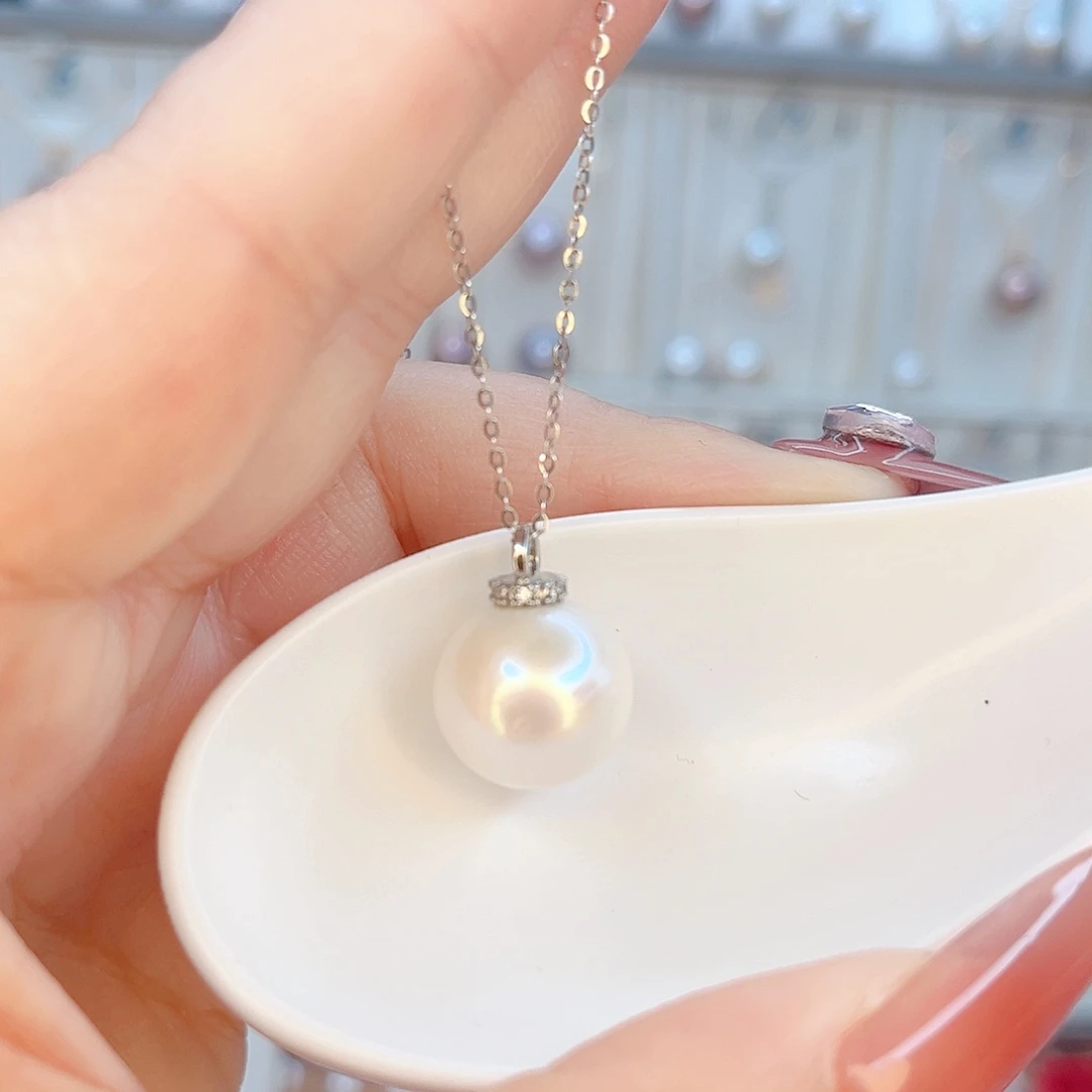 淡水珍珠合金吊坠(赠链)