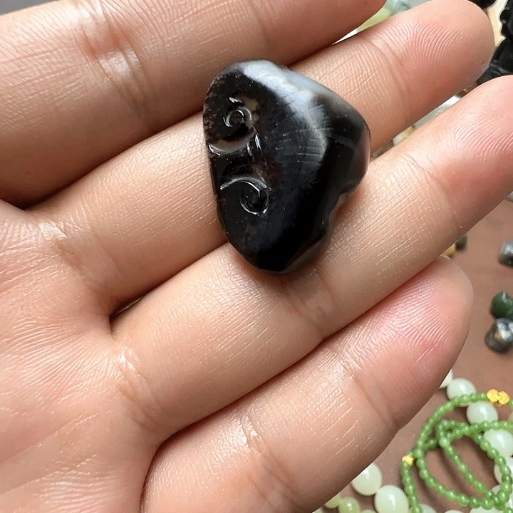 未镶嵌和田玉珠宝半成品*️
