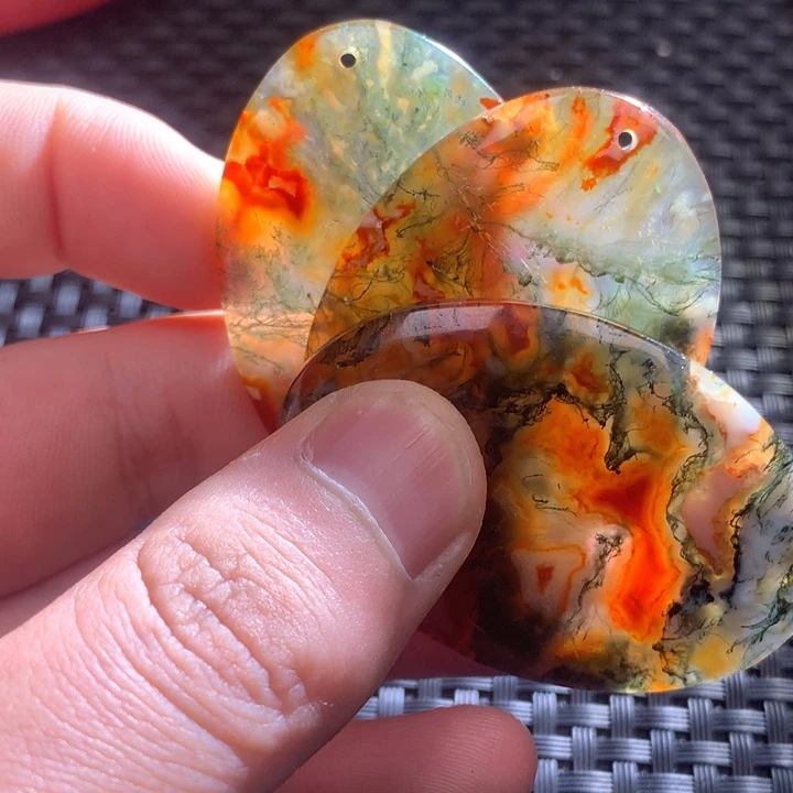 U***️玛瑙/玉髓未镶嵌颈饰