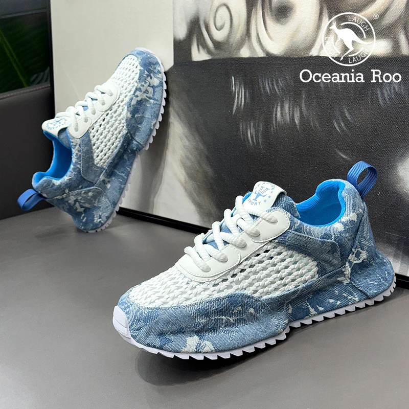 爆款男鞋2025舒适软底时尚休闲鞋男士厚底内增高透气老爹运动潮鞋