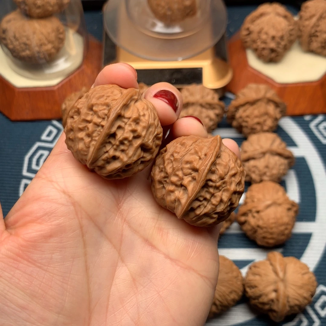 文玩核桃把件黄松峪