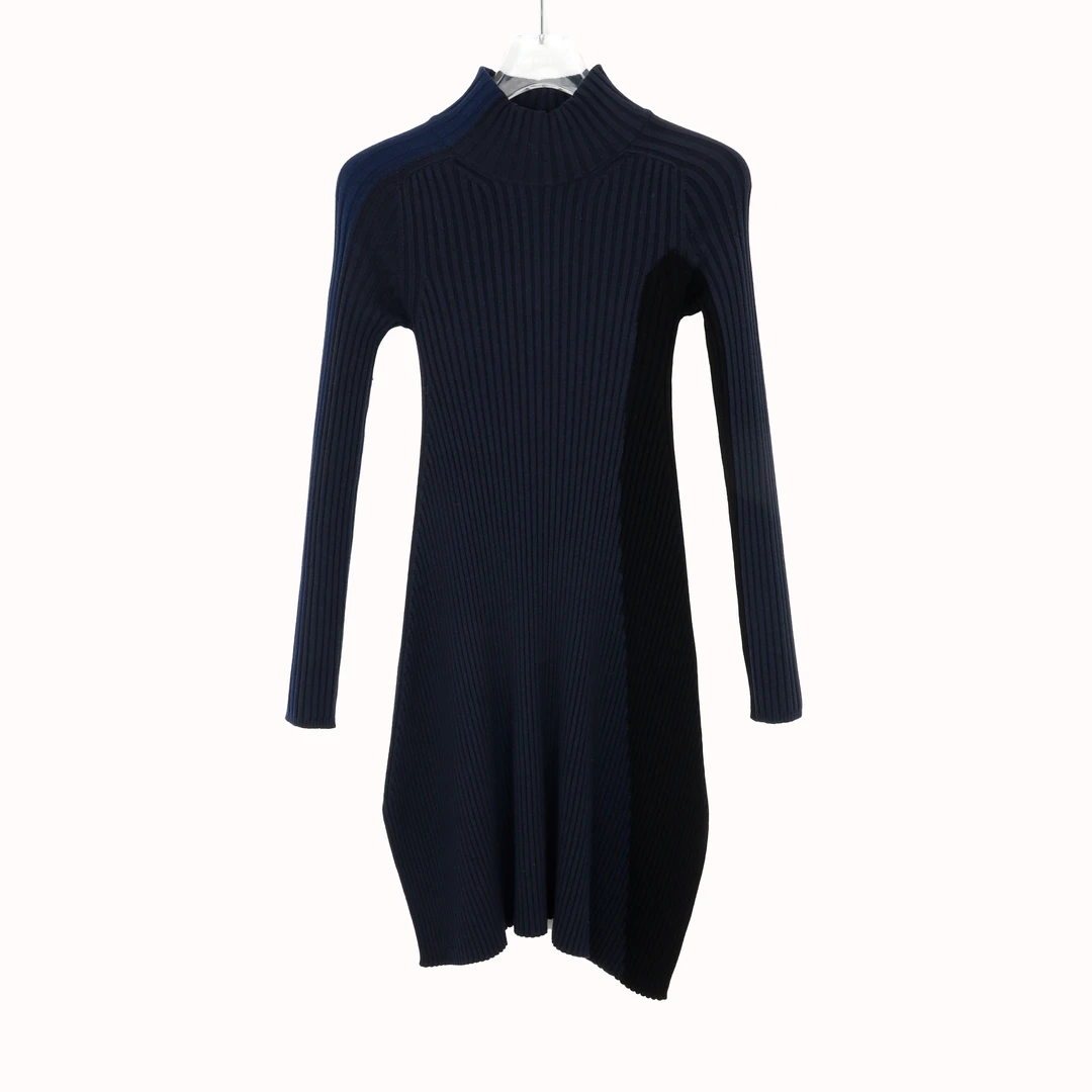 MaxMara秋季百搭女士针织羊毛连衣裙不规则裙摆 FW19/MEDEOLA
