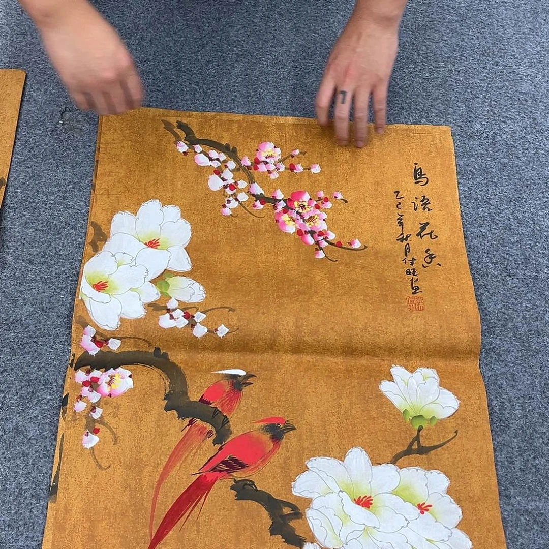 国画纯手绘作品欣赏