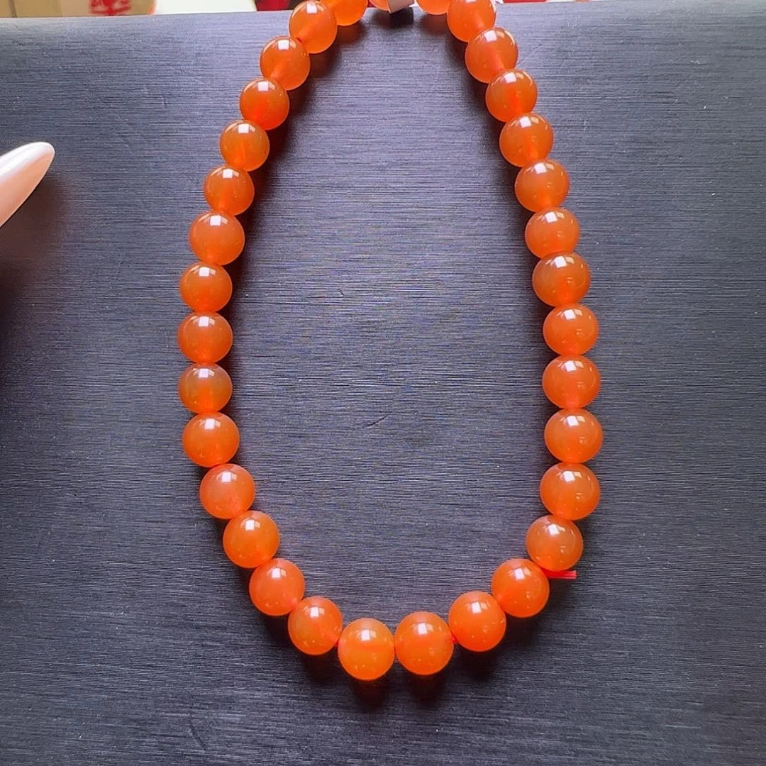 南红玛瑙未镶嵌5mm保山冰红