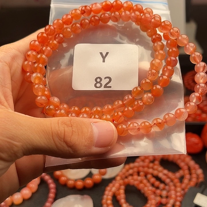 未镶嵌南红玛瑙多样性发货6m m南红玛瑙
