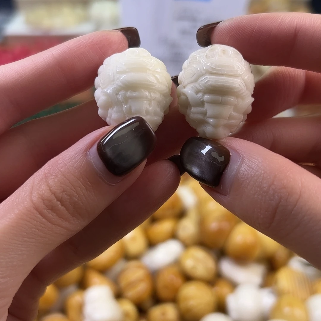 菩提根/象牙果手串龟甲2颗