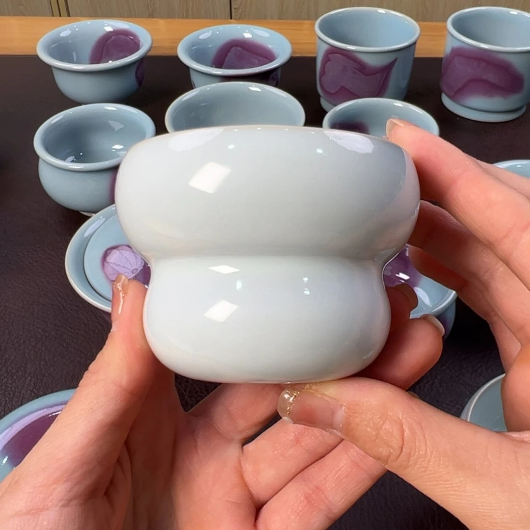 杯鹅**菜福禄杯 宋钧 月白