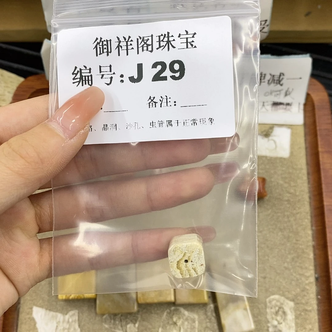 硅化珊瑚（珊瑚玉）未镶嵌颈饰沉***熊