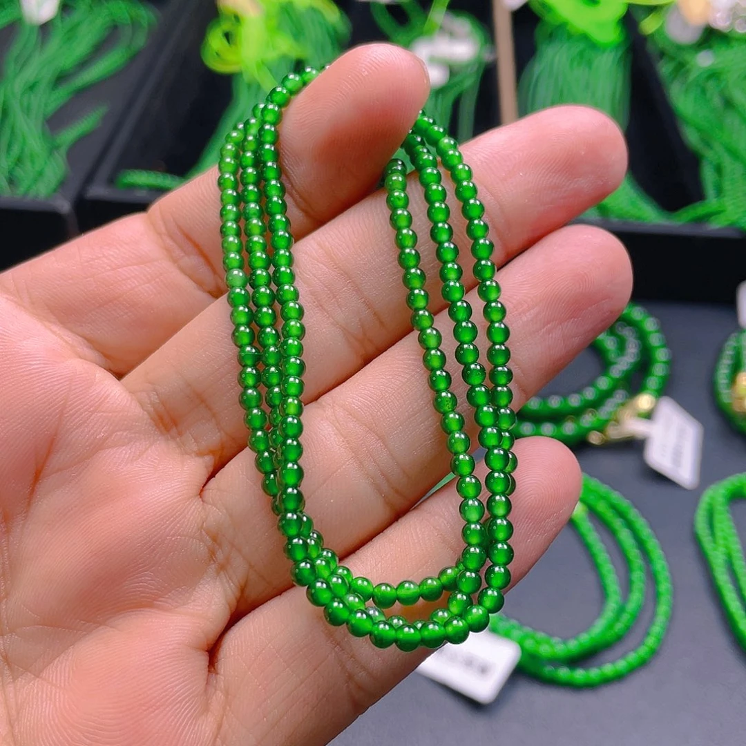 翡翠未镶嵌颈饰888888988888