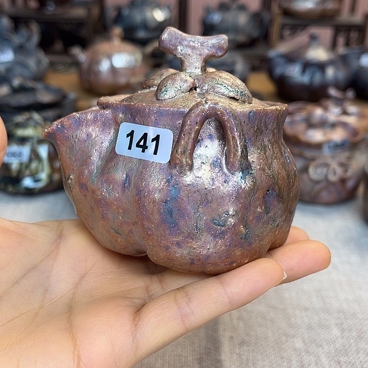 裸柴烧陶瓷手工茶器