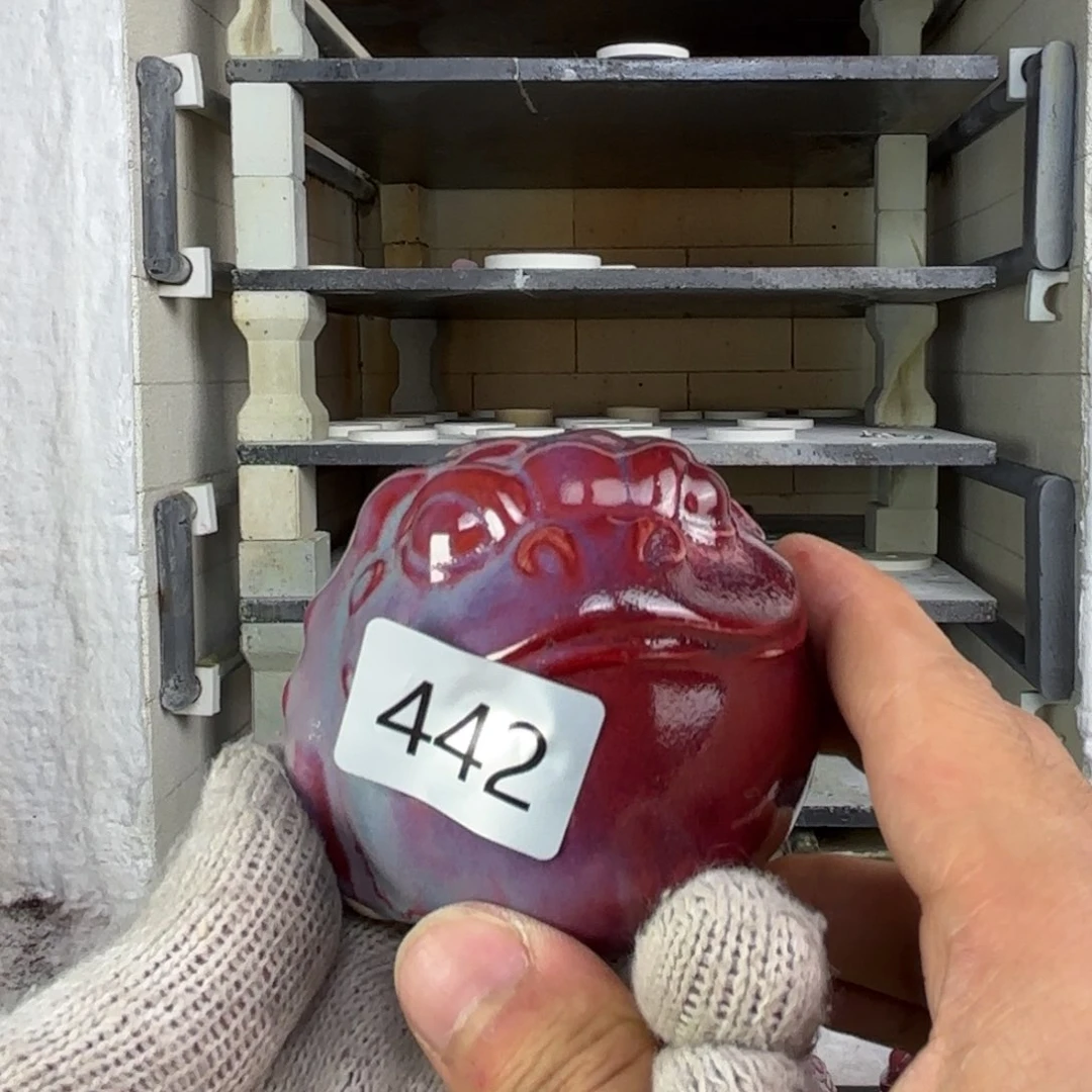 摆件龍***龍钧瓷茶器手工