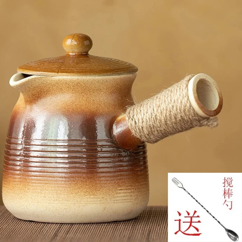 罐罐壶烤奶罐围炉煮茶煮可干烧煮茶壶茶具整套大容量套装烤奶茶罐