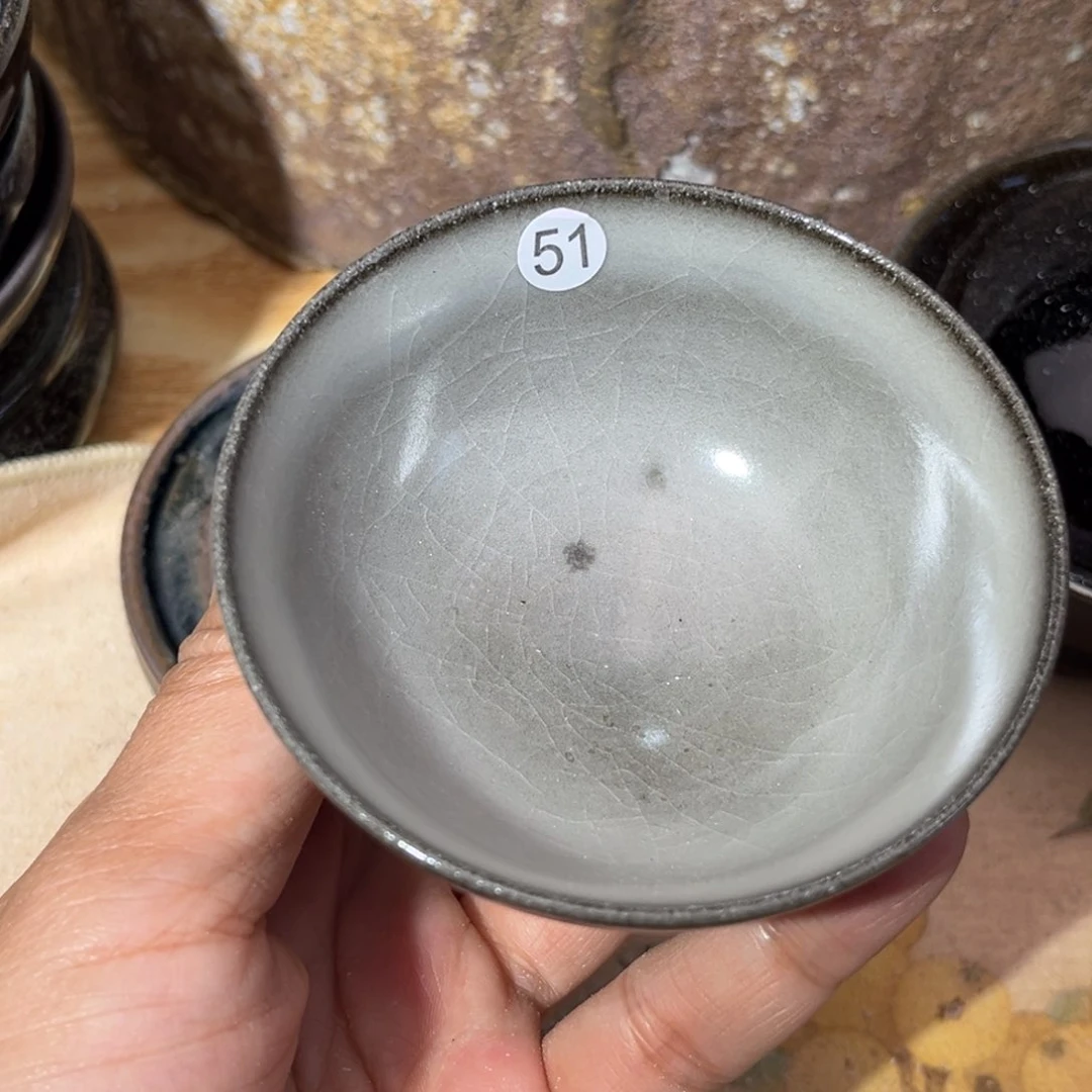 茶盏义兴龙窑坚持真柴烧