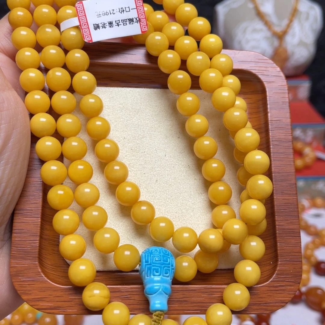 蜜蜡未镶嵌手链手串