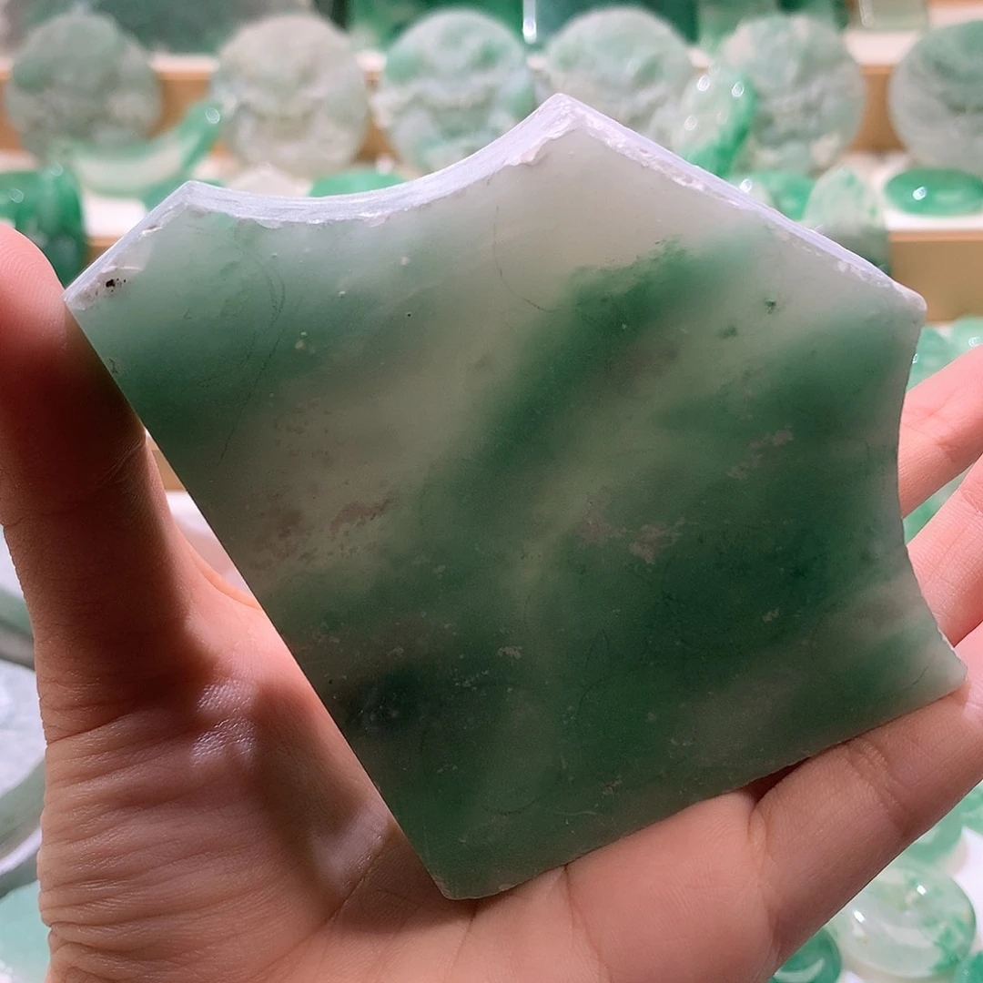 石英质玉未镶嵌珠宝半成品