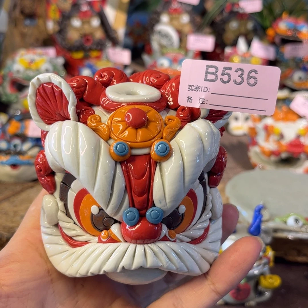 ****光泥塑纯手工茶宠摆件