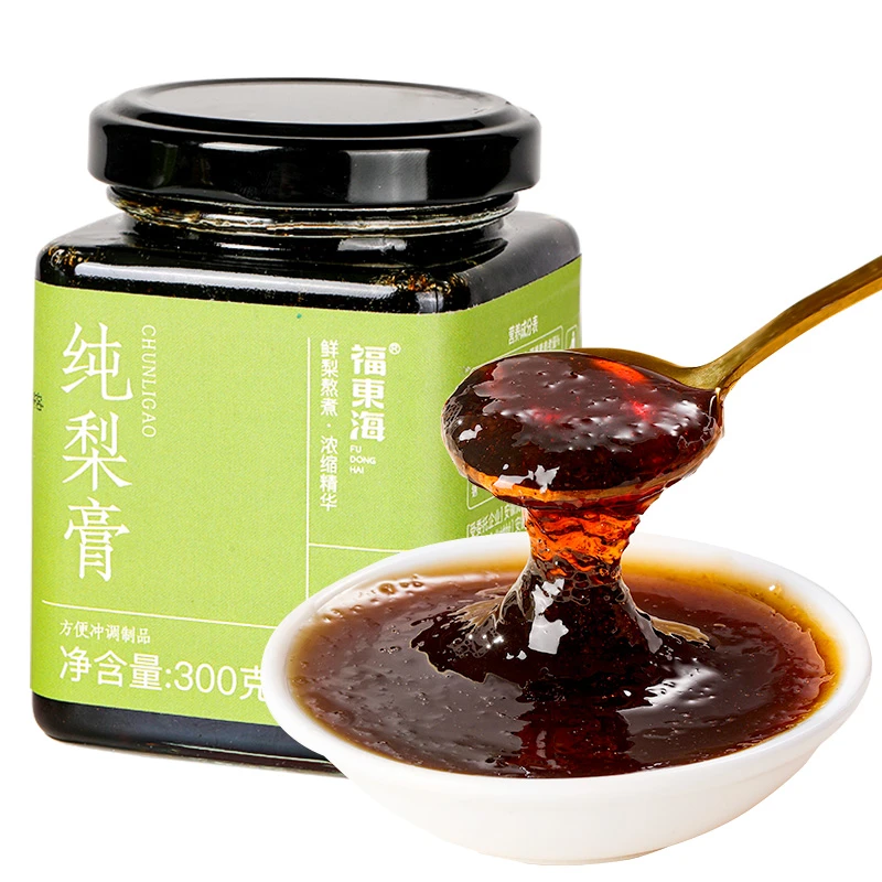 【临期25年12月】福东海 纯梨膏300g/罐 秋季养生泡水雪梨膏