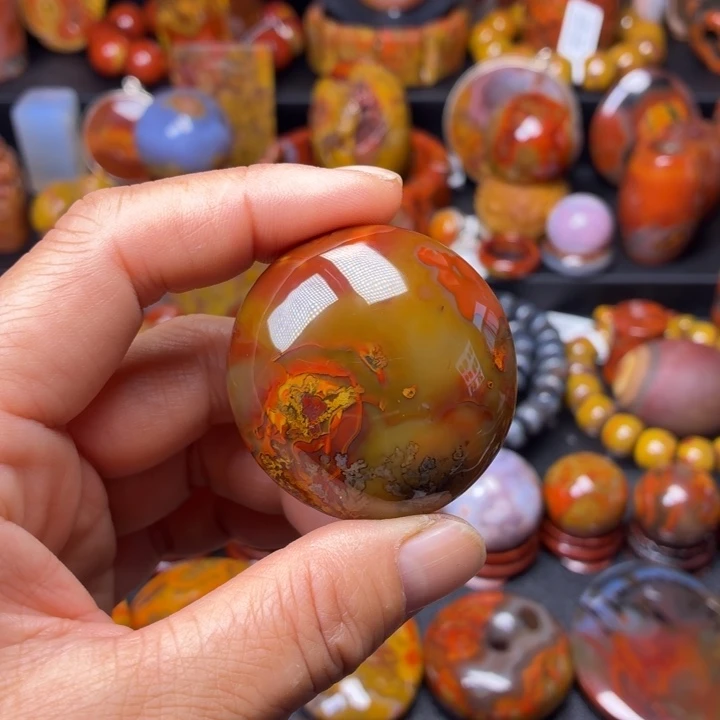 玛瑙/玉髓未镶嵌手把件