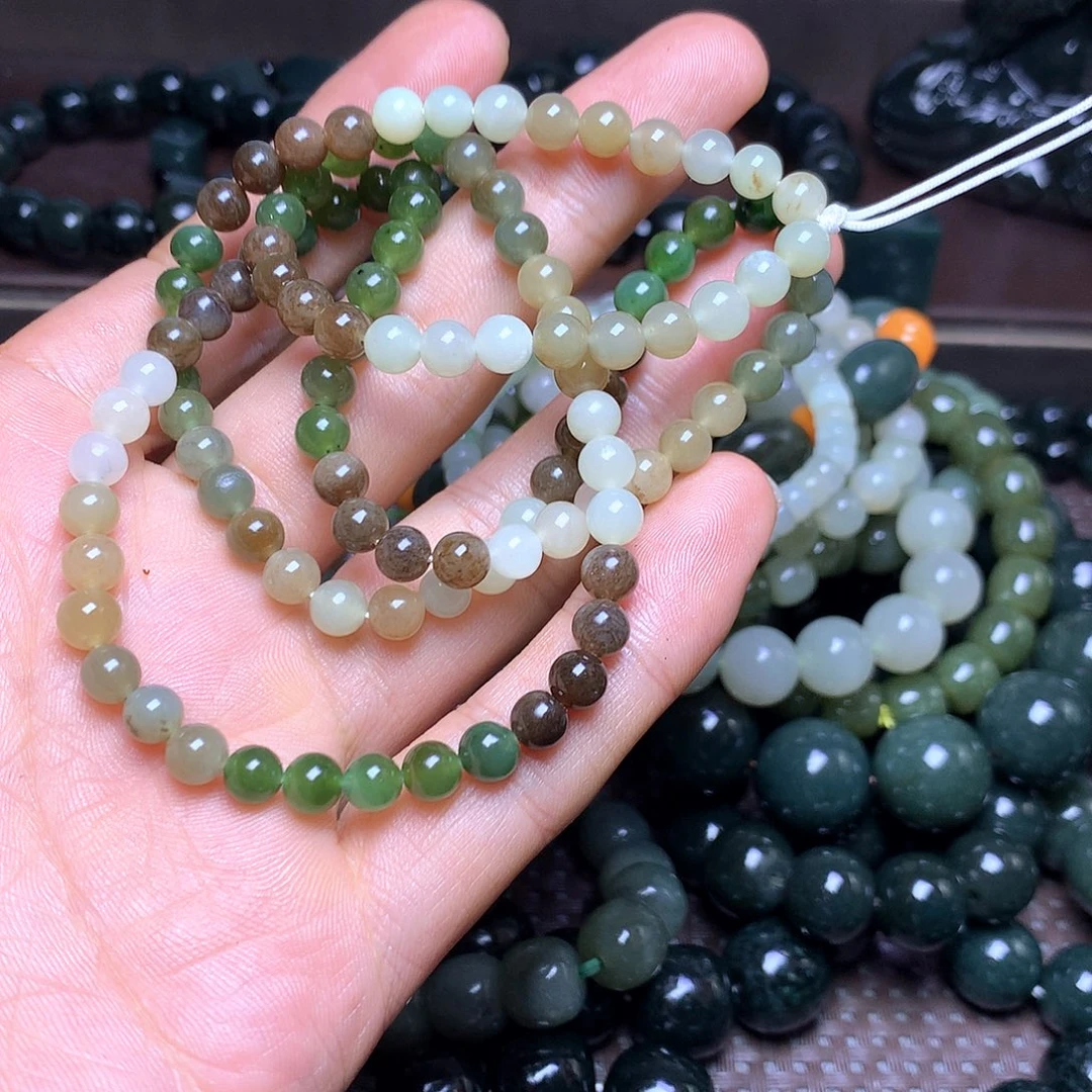 未镶嵌手串和田玉6