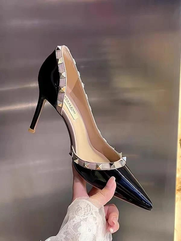 1000-1200按对应直播间编码付款高跟鞋女细高跟百搭气质单鞋