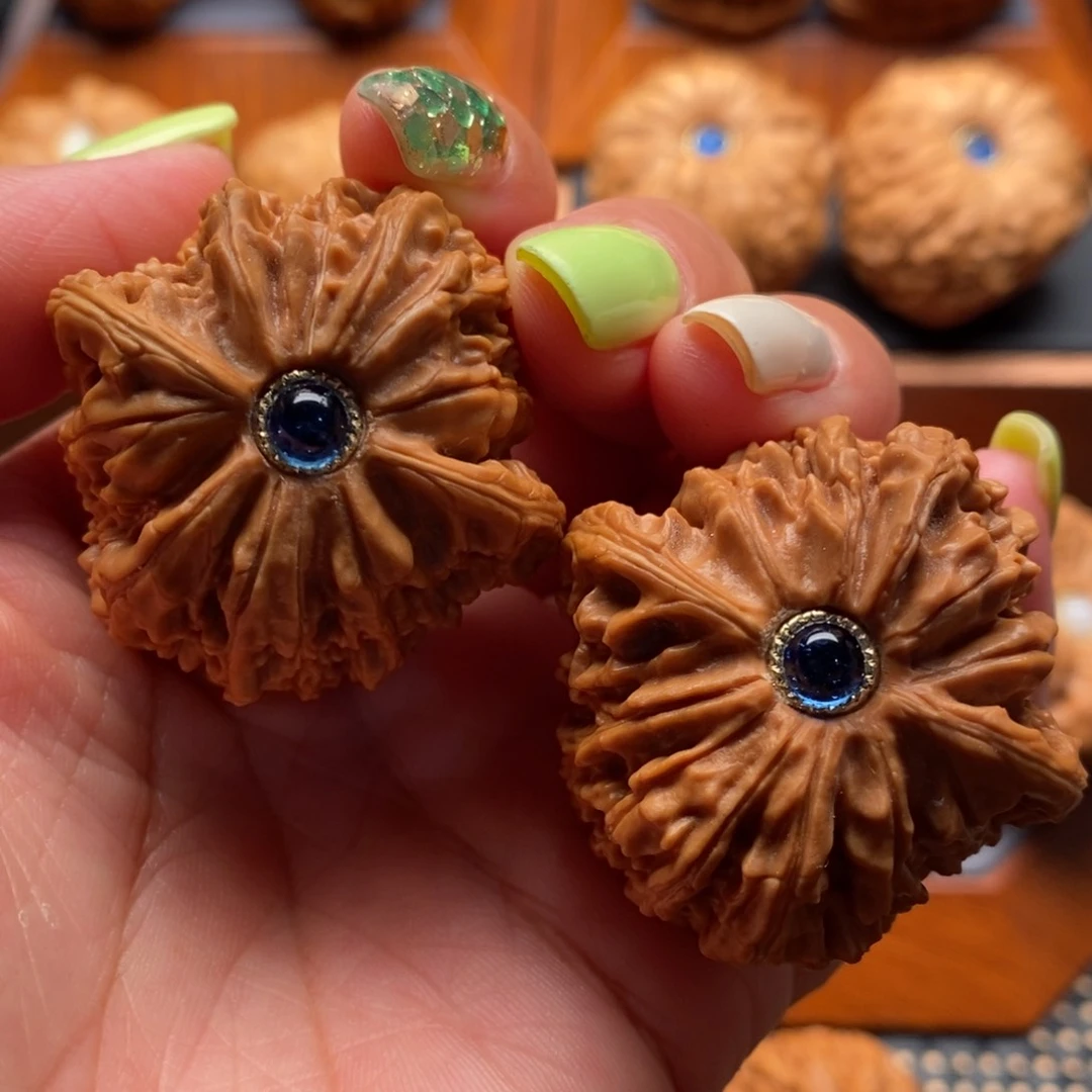 文玩核桃把件40尺寸磨盘