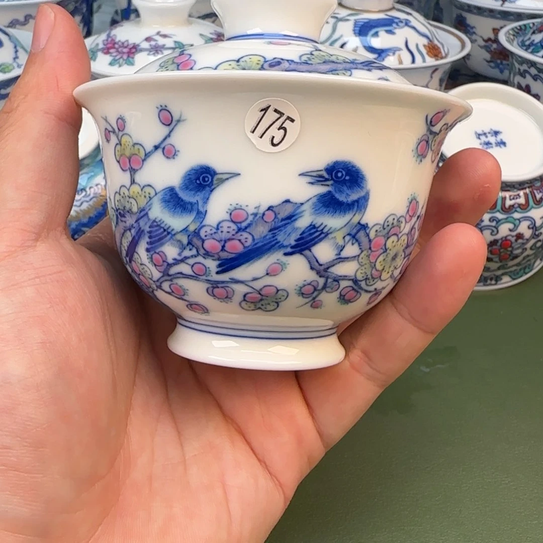 彦祖纯手工手绘茶具175