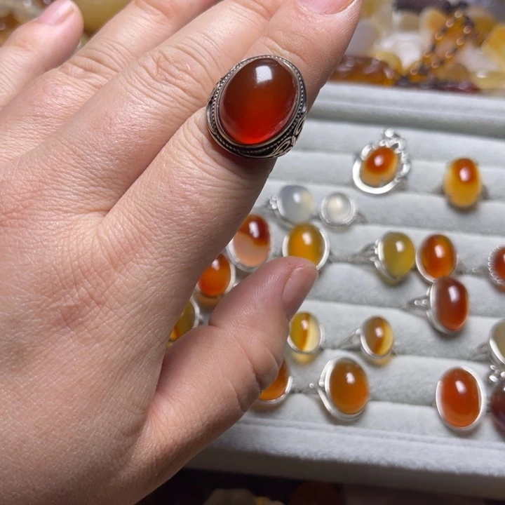 玛瑙/玉髓颈饰未镶嵌淡*0030