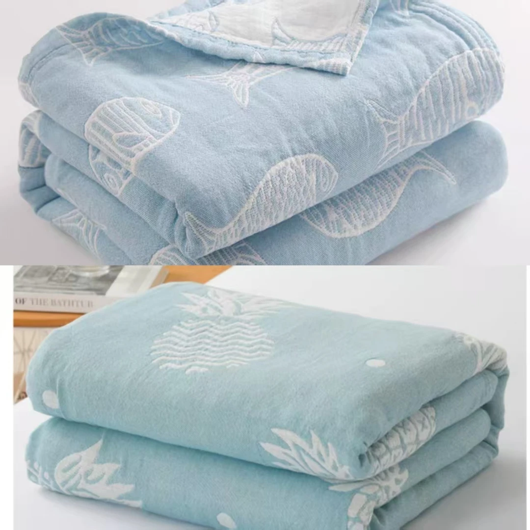 不挑花型 纯棉 床盖