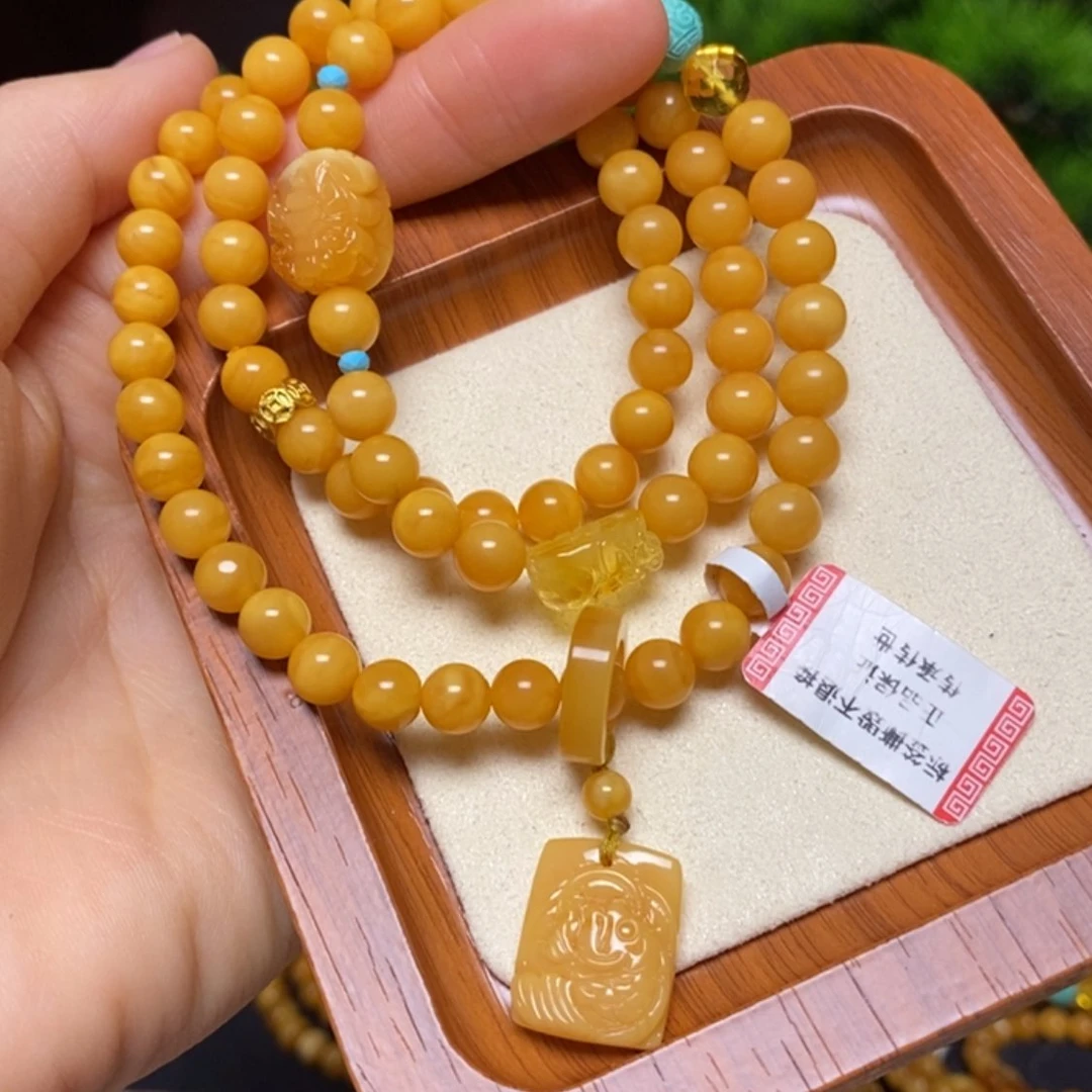 【闪购商品】手链蜜蜡未镶嵌手串