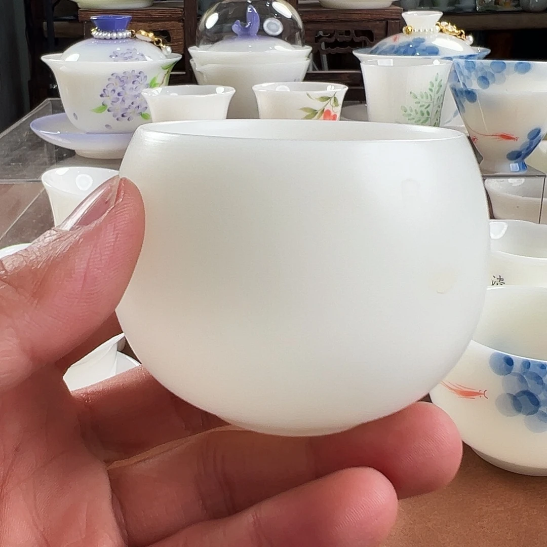 陶杯子璞玉陶瓷茶具系列手绘