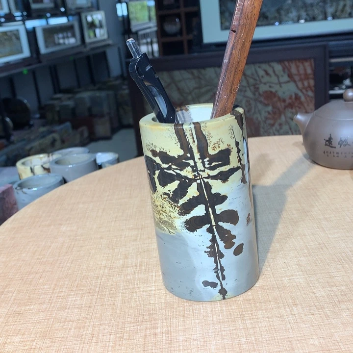 ，广西国画石摆件，收藏观赏