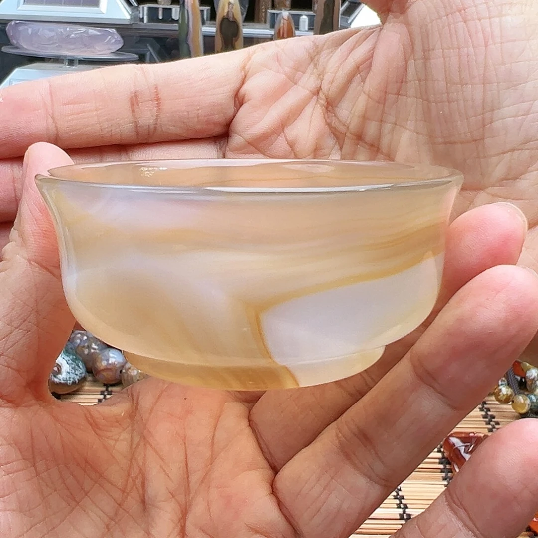 未镶嵌玛瑙/玉髓珠宝半成品