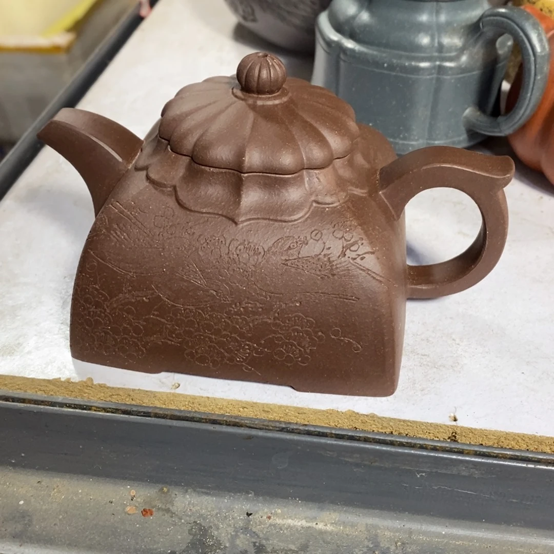 紫砂茶壶原矿手工74