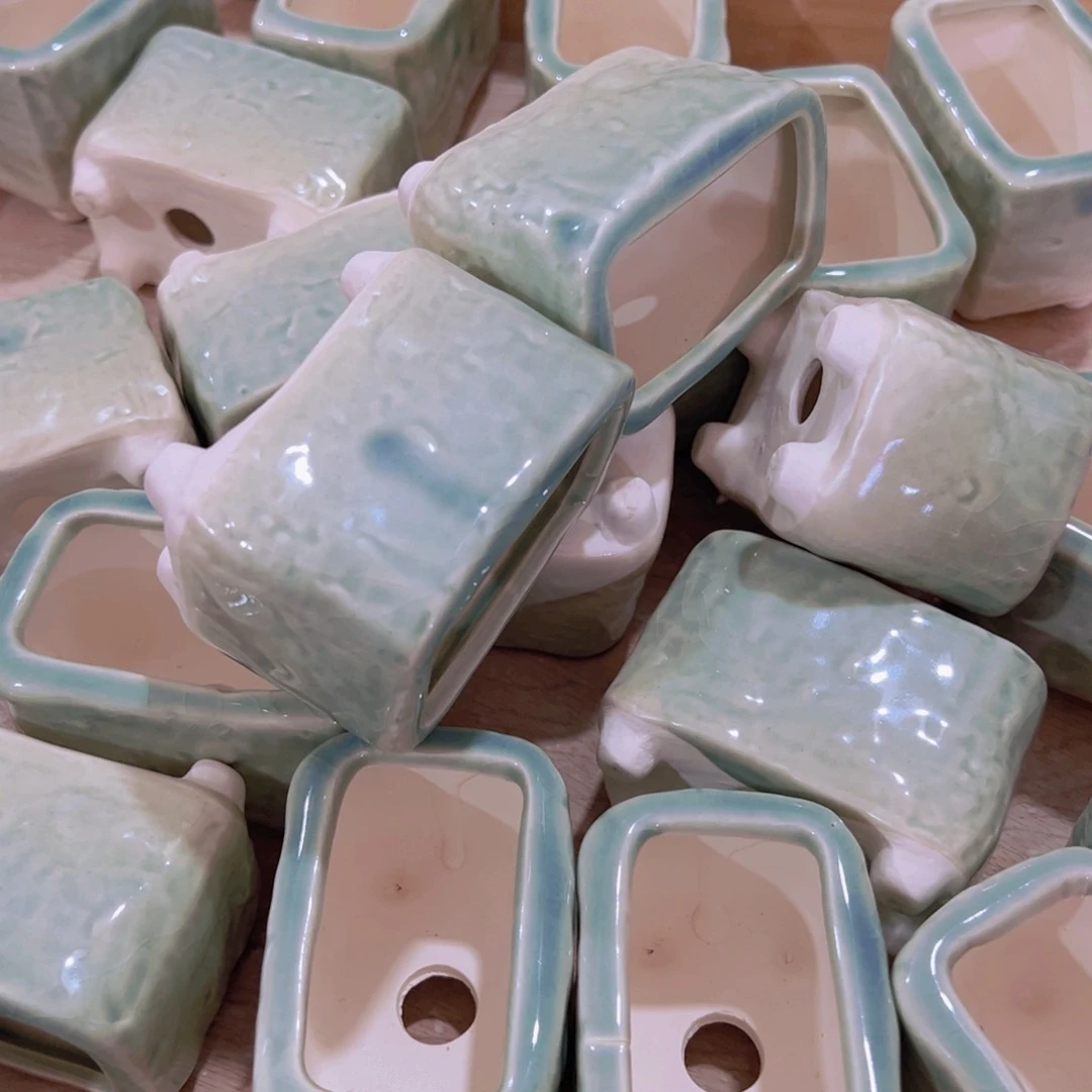 陶瓷花盆当场凑满12包邮6个微瑕