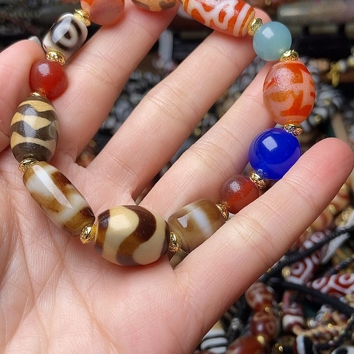 玛瑙/玉髓未镶嵌手链