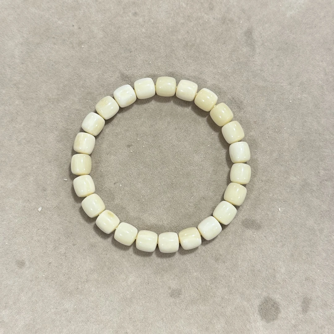 A01驼骨直切卡0.8单圈手串