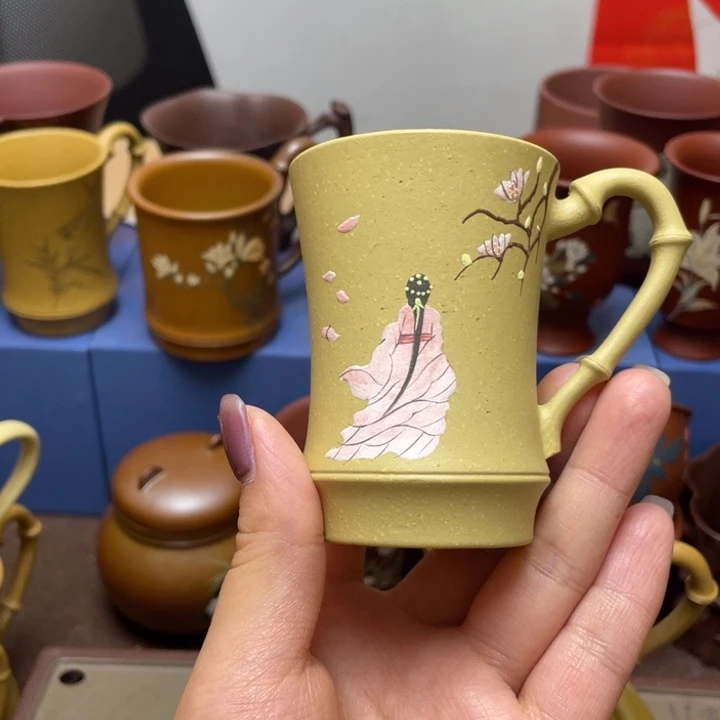 紫砂茶杯紫砂主人杯