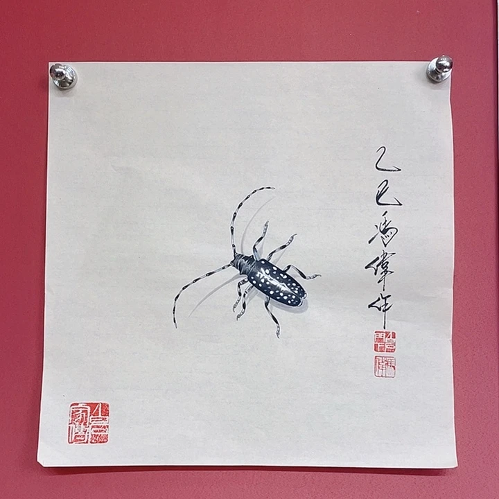 国画冯老师手绘作品