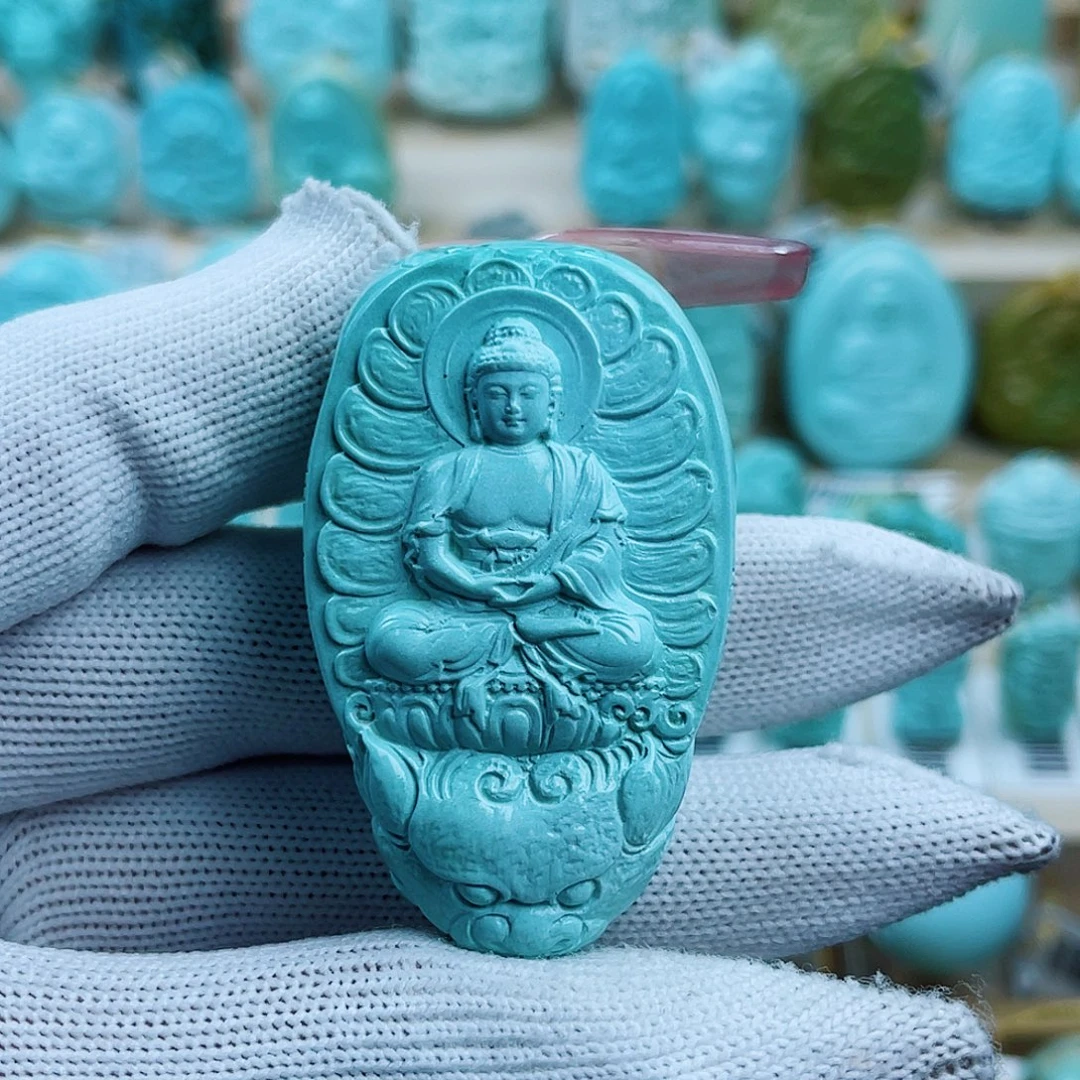 绿松石未镶嵌珠宝奇石